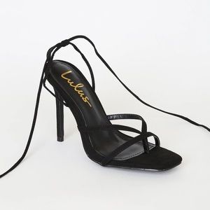 Lulus Simonee Lace-up Heels